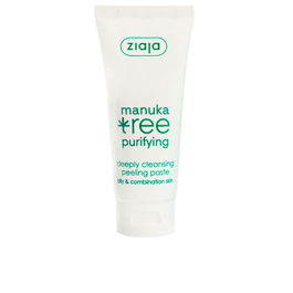 Ziaja MANUKA pasta exfoliante 75 ml - Exfoliante facial para piel grasa y mixta, vegano