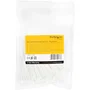 StarTech.com Brida CBMZT4N Reutilizable Nylon 66 - Pack 100 Unidades - 10 cm / 101.6 mm - Color Blanco - UL 94V-2, CE, RoHS - Para cables