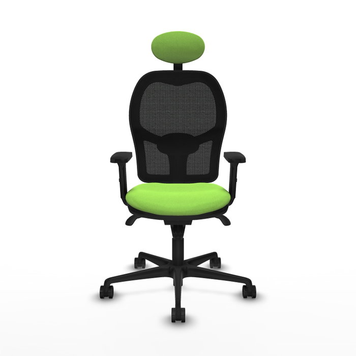 PIQUERAS Y CRESPO Silla de oficina Jorquera con mecanismo Sincro, Pistacho y Negro PIQUERAS Y CRESPO Silla de oficina Jorquera con mecanismo Sincro, Pistacho y Negro
