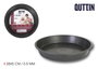 Quttin Bandeja Redonda con Ala 28 x 5 cm / 0.5 mm (12 Unidades)