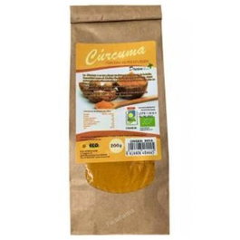 DREAM FOODS Cúrcuma en Polvo Ecológica - 200g (150g + 50g) - Puro, Sin Gluten, Azúcar ni Conservantes - Producto de India