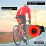 NK Luz trasera LED recargable para bicicleta