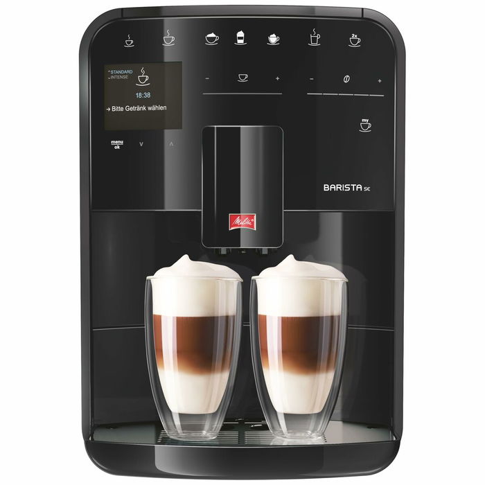 Melitta F830-003 Cafetera Automática con Molinillo Barista SE - 1450 W - Negra