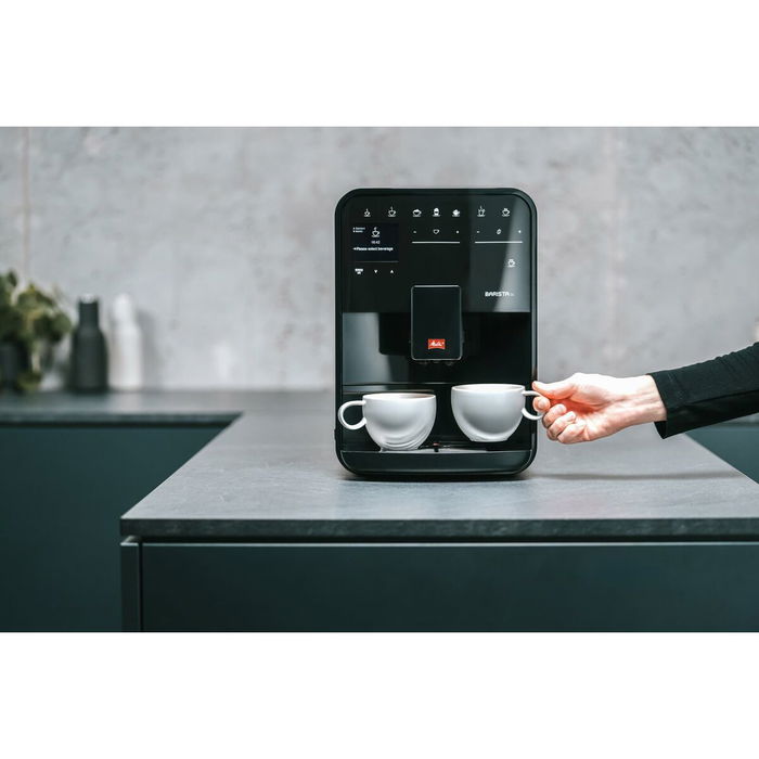 Melitta F830-003 Cafetera Automática con Molinillo Barista SE - 1450 W - Negra