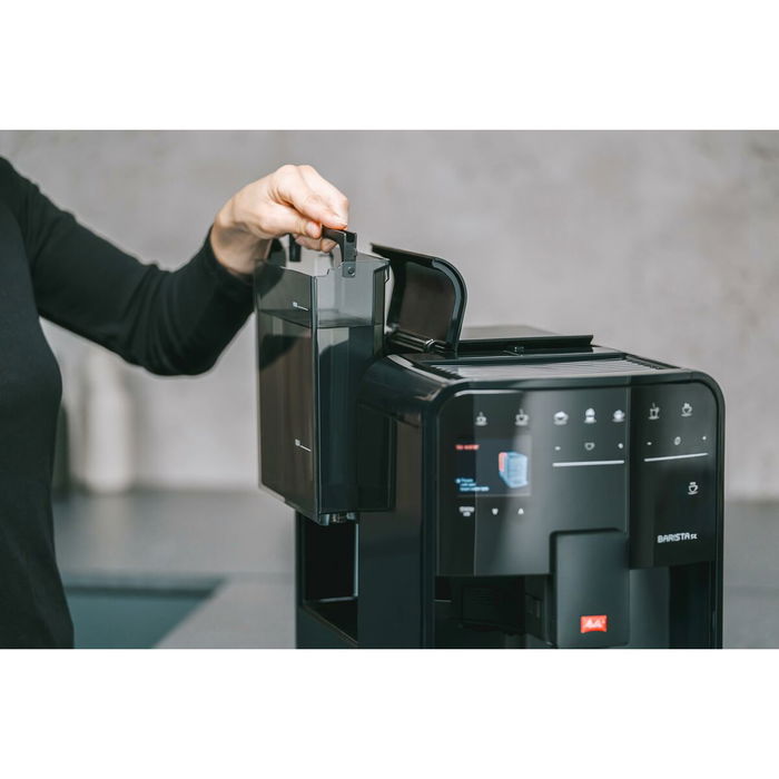 Melitta F830-003 Cafetera Automática con Molinillo Barista SE - 1450 W - Negra
