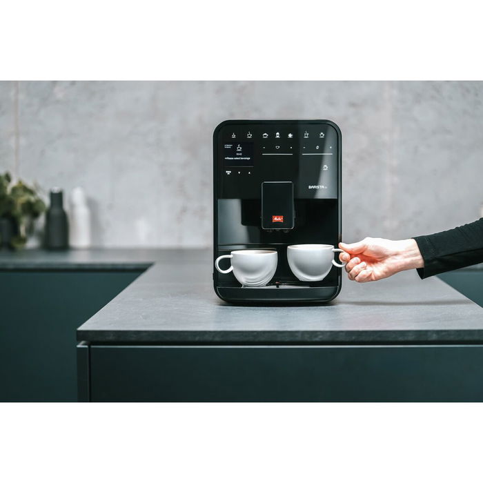 Melitta F830-003 Cafetera Automática con Molinillo Barista SE - 1450 W - Negra