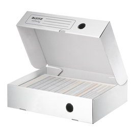 LEITZ Infinity Archivboxen 25,5 x 33,0 x 8,0 cm weiß