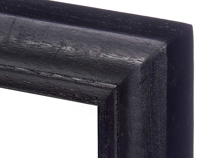 Giftdecor Espejo de Pared con Marco de Madera Negro 80x120 cm Giftdecor Espejo de Pared con Marco de Madera Negro 80x120 cm