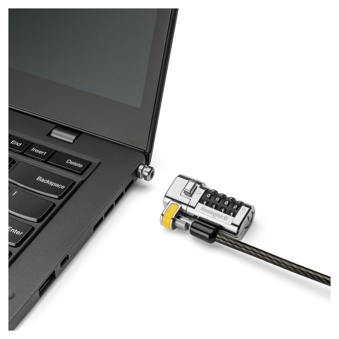 Kensington Candado Universal ClickSafe 3-en-1 para Portátiles, Cable 1.8m, Cerradura de Combinación, Acero al Carbono, Negro Kensington Candado Universal ClickSafe 3-en-1 para Portátiles, Cable 1.8m, Cerradura de Combinación, Acero al Carbono, Negro
