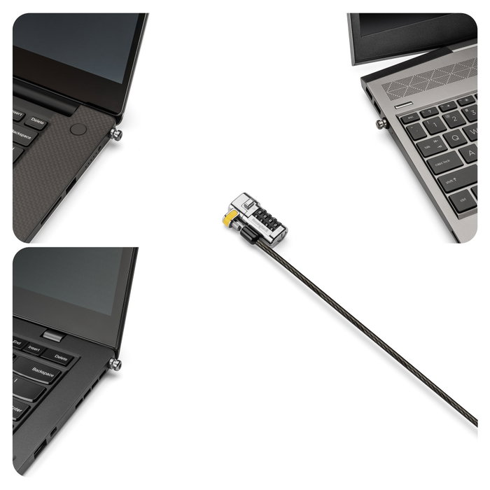 Kensington Candado universal de combinación ClickSafe® para portátiles Kensington Candado universal de combinación ClickSafe® para portátiles