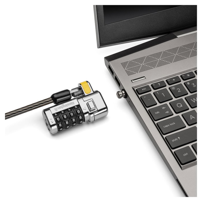 Kensington Candado Universal ClickSafe 3-en-1 para Portátiles, Cable 1.8m, Cerradura de Combinación, Acero al Carbono, Negro Kensington Candado Universal ClickSafe 3-en-1 para Portátiles, Cable 1.8m, Cerradura de Combinación, Acero al Carbono, Negro