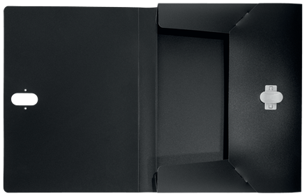 Leitz Carpeta de proyectos Recycle A4 Negro con lomo de 38 mm Leitz Carpeta de proyectos Recycle A4 Negro con lomo de 38 mm