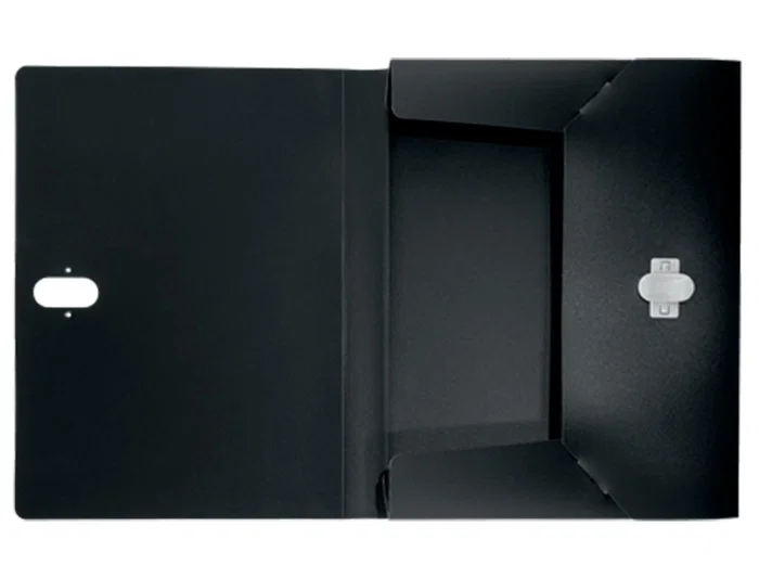 Leitz Carpeta de Proyectos DIN A4 Polipropileno Lomo 38 mm Negro Reciclado