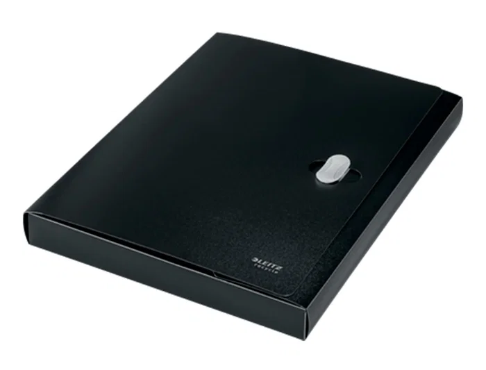 Leitz Carpeta de Proyectos DIN A4 Polipropileno Lomo 38 mm Negro Reciclado