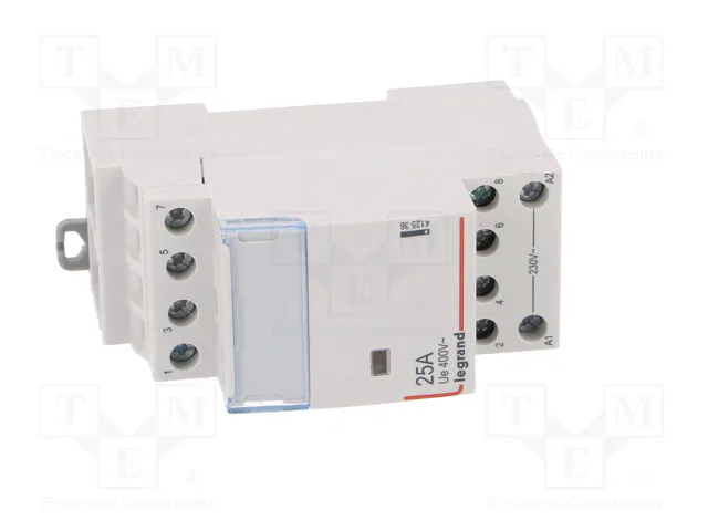 LEGRAND SM400 Contactor 4-polar 25A 230VAC 4NC