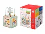 Imaginovo Juego Infantil Cubo de Actividades de Madera +18 Meses 15,5x15,5x28cm