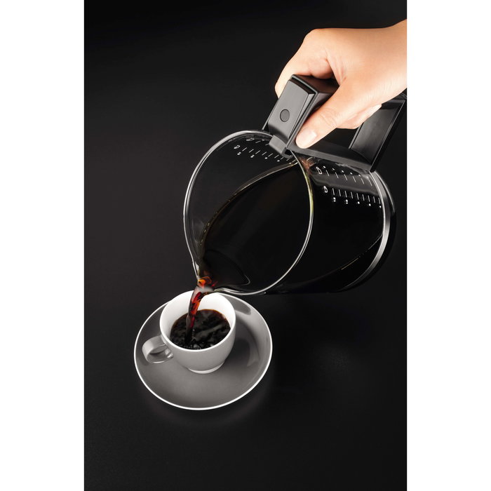 Krups KM4682 Cafetera de Filtro 1L, 850W, Blanca, con Apagado Automático y Filtro de Agua, Color Blanco