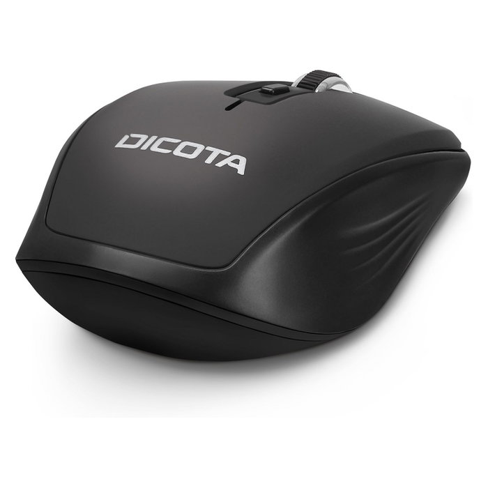 DICOTA Travel Bluetooth Mouse D31980, Ambidextro, 1600 DPI, Negro DICOTA Travel Bluetooth Mouse D31980, Ambidextro, 1600 DPI, Negro