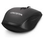 DICOTA Travel Bluetooth Mouse D31980, Ambidextro, 1600 DPI, Negro