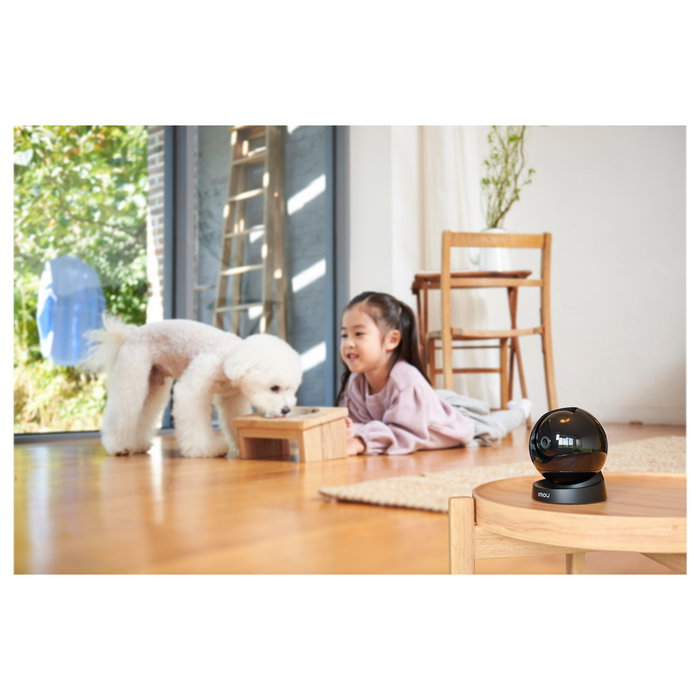 Imou Cámara de Seguridad IP Rex 3D 2K, Interiores, 3 MP, 2304x1296 Pixeles, Visión Nocturna, Seguimiento Automático, WiFi/Ethernet