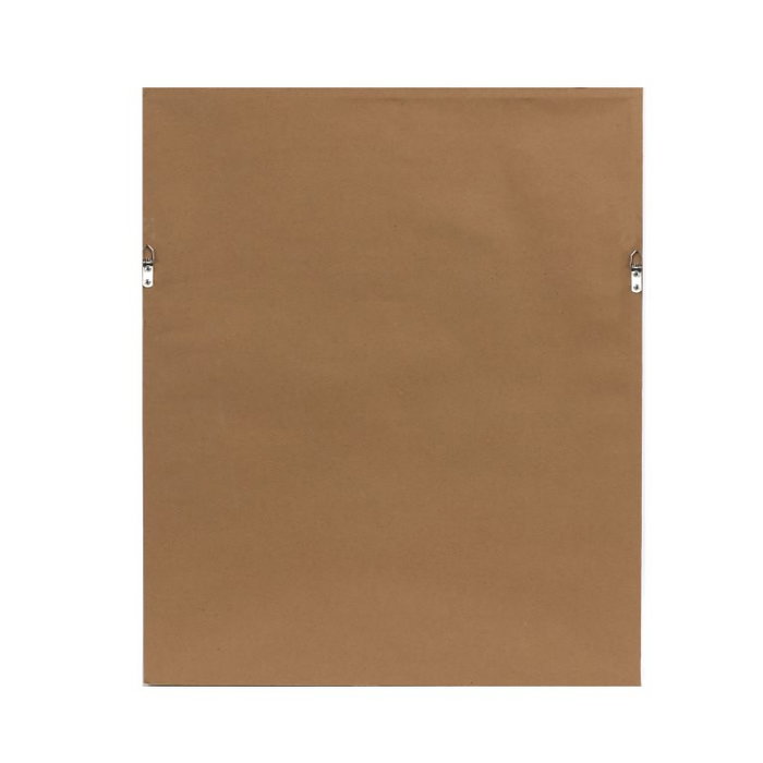 DKD Home Decor Cuadro Shabby Multicolor Cristal y PS 2.5 x 63 x 53 cm (2 Unidades)