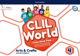 OXFORD UNIVERSITY PRESS, ARTS & CRAFTS 4 COURSEBOOK. CLIL WORLD 2023