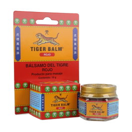 Tiger Balm Bálsamo Tigre Rojo Ungüento Tópico 19g, Alivio Muscular