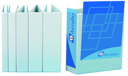 Carpeta Canguro Iberplas Pvc A4 2 An.Mixtas 25Mm Blanco