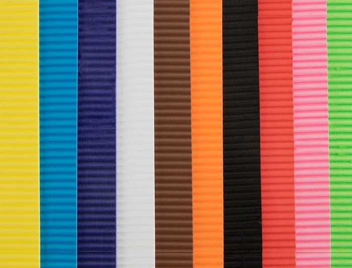 Liderpapel Goma Eva Ondulada 50x70cm Rosa 2,2mm de Espesor para Manualidades