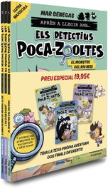 ESTRELLA POLAR, Pack Aprèn a llegir amb... Els detectius Poca-zooltes! 1, 2 i 3: En lletra MAJÚS - ESTRELLA POLAR