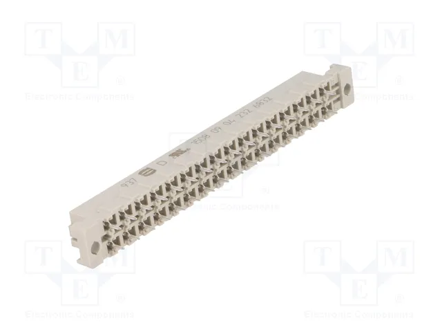 HARTING Conector DIN 41612 hembra 32 pines THT recto HARTING Conector DIN 41612 hembra 32 pines THT recto