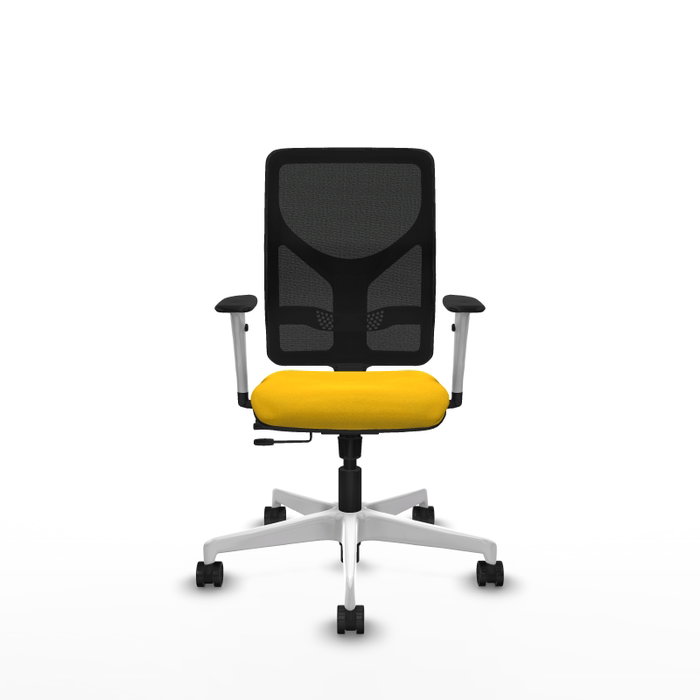 PIQUERAS Y CRESPO Silla de oficina Motilla con mecanismo Sincro/Traslack Amarillo y Negro PIQUERAS Y CRESPO Silla de oficina Motilla con mecanismo Sincro/Traslack Amarillo y Negro