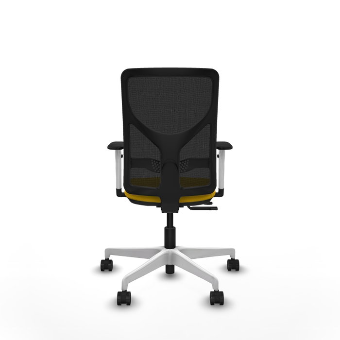 PIQUERAS Y CRESPO Silla de oficina Motilla con mecanismo Sincro/Traslack Amarillo y Negro PIQUERAS Y CRESPO Silla de oficina Motilla con mecanismo Sincro/Traslack Amarillo y Negro