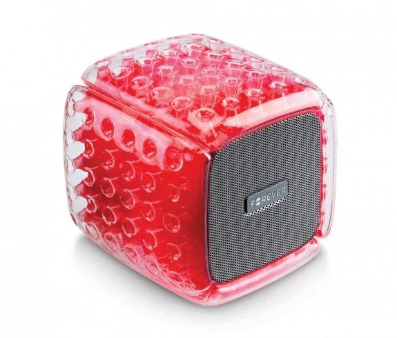 Forever BumpAir BS-700 Altavoz Bluetooth Rojo 5W