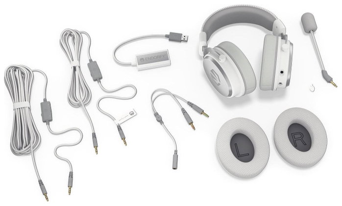 Endorfy VIRO Plus USB Onyx White