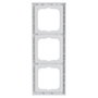 BUSCH-JAEGER BJ 1723-184 NSK Rahmen 3f vertical con ventana de visión