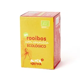 ALTERNATIVA 3 Rooibos Vainilla - Té en Bolsitas, 20 Unidades, Bio, Ecológico