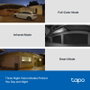 TP-Link Tapo C510W V2 Cámara Vigilancia IP Exterior 3MP 2K WiFi Giratoria Inclina Pack 2 Unidades