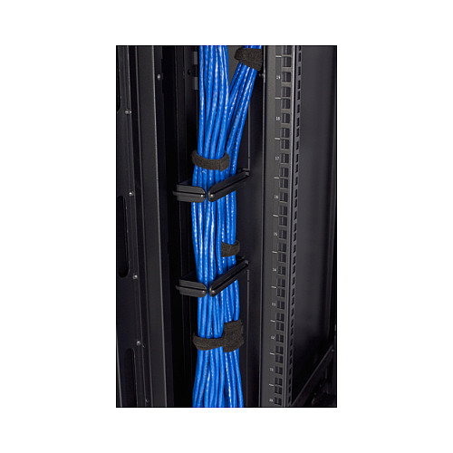 APC Anillos de Gestión de Cable Sin Herramientas AR7540, Negro, Paquete de 10 Unidades