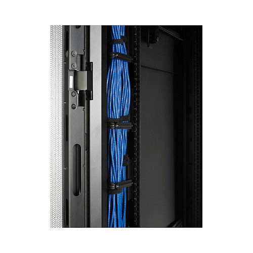APC Anillos de Gestión de Cable Sin Herramientas AR7540, Negro, Paquete de 10 Unidades
