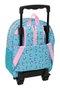 Safari Mochila Infantil con Ruedas, Diseño 3D, 21x12x2cm, Recomendada +36 Meses