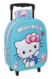 Safari Mochila Infantil con Ruedas, Diseño 3D, 21x12x2cm, Recomendada +36 Meses