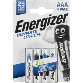 Energizer Ultimate Lithium Micro AAA LR 03 1,5V, 4 unidades