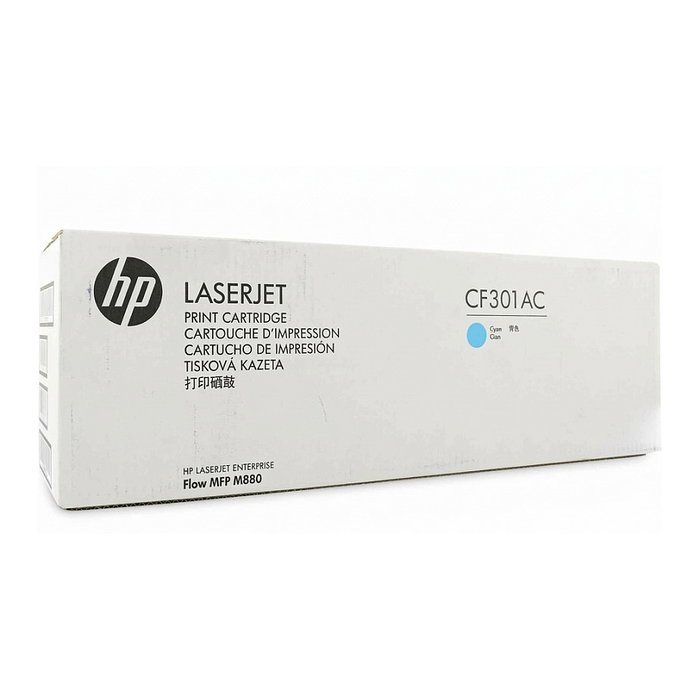 HP 827A CF301AC Cartucho de Tóner Cian