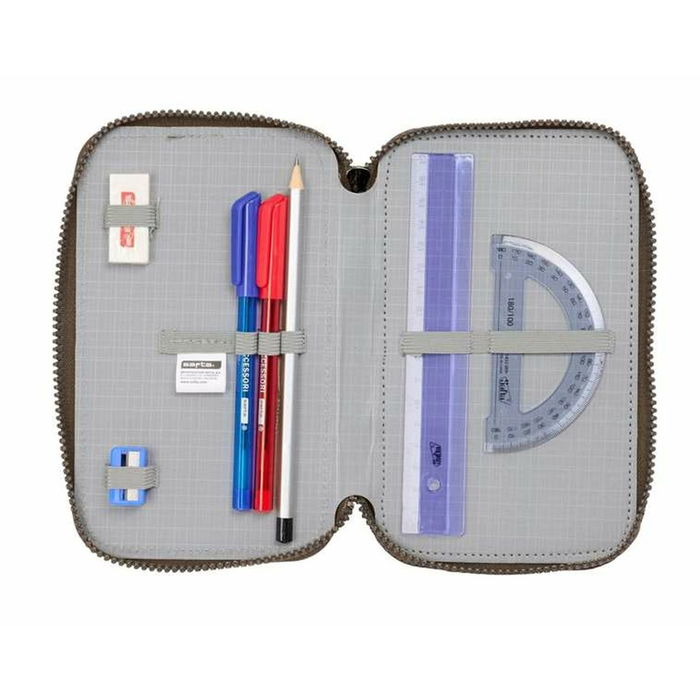 Plumier Triple Jurassic World Arena 12,5 x 19,5 x 5,5 cm 37 Piezas