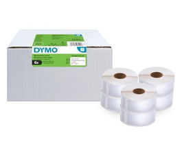 Etiquetas Dymo Label Writer 32X57 Mm Rl.1.000 Uds. Papel Blanco Multifuncion Value Pack De 6 Rollos