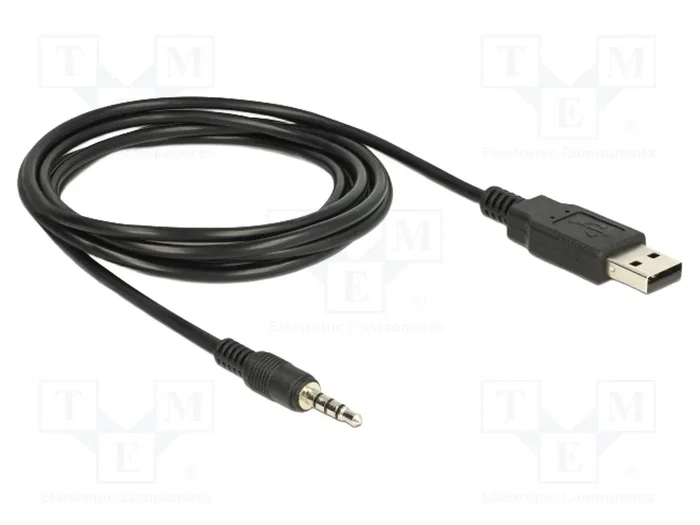 DeLOCK Convertidor USB 2.0 tipo A a Serial TTL con conector de 3,5 mm de 1,8 m DeLOCK Convertidor USB 2.0 tipo A a Serial TTL con conector de 3,5 mm de 1,8 m