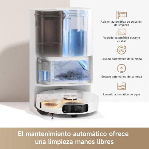 Dreame Robot Aspirador y Fregasuelos L40 Ultra AE Kit Black con MopExtend, 10000 Pa, Estación Base Automática 010204AA001089 Dreame Robot Aspirador y Fregasuelos L40 Ultra AE Kit Black con MopExtend, 10000 Pa, Estación Base Automática 010204AA001089