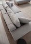 Atelier Del Sofa Sofá de 3 Plazas Eti Oak 3 Seater - Gris
