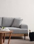 Atelier Del Sofa Sofá de 3 Plazas Eti Oak 3 Seater - Gris